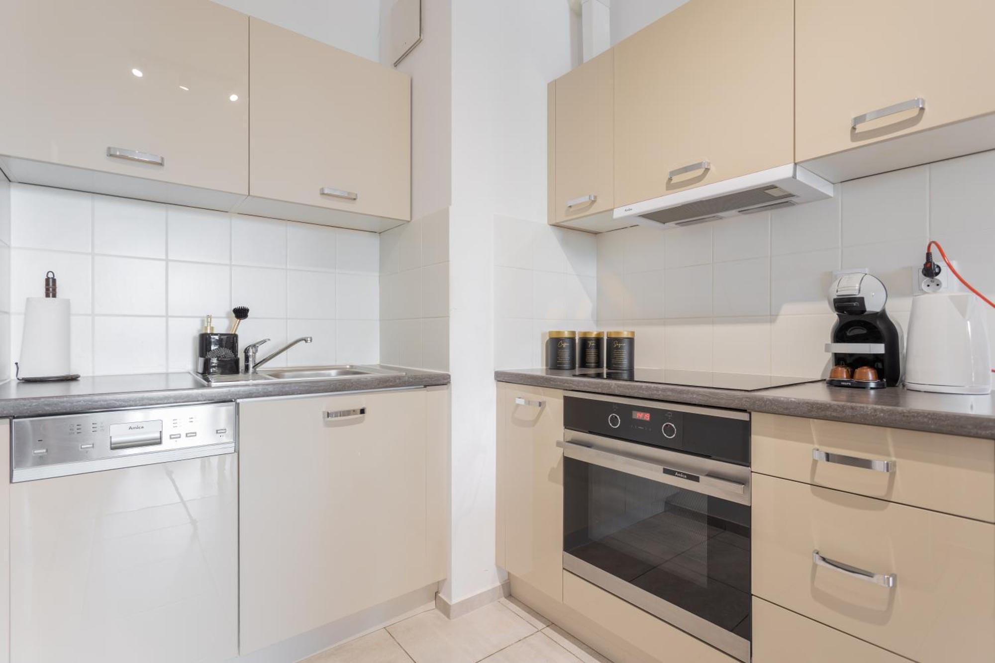 Golden - Big And Bright Stylish - Center - Pereca Apartment Warschau