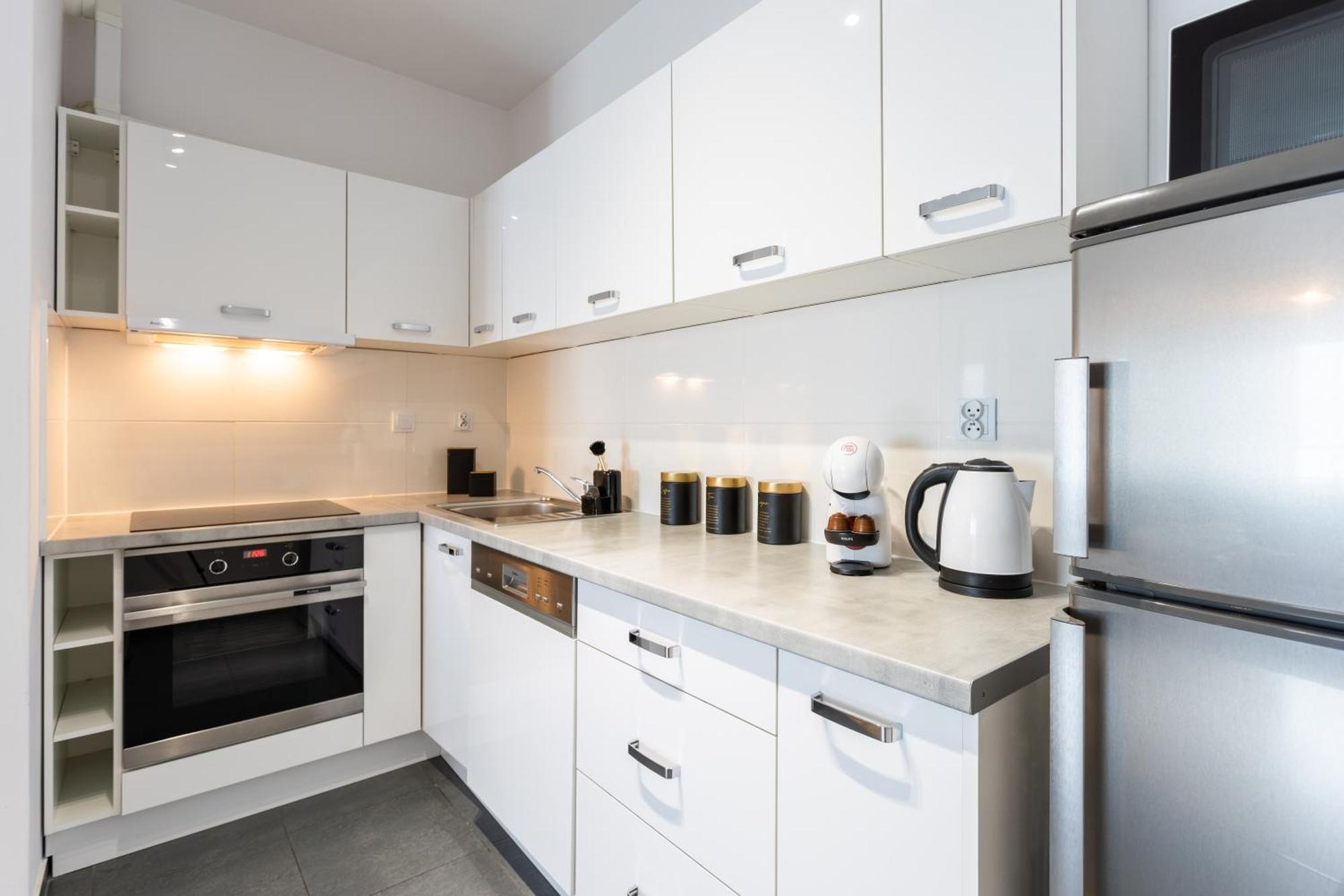 Golden - Big And Bright Stylish - Center - Pereca Apartment Warschau