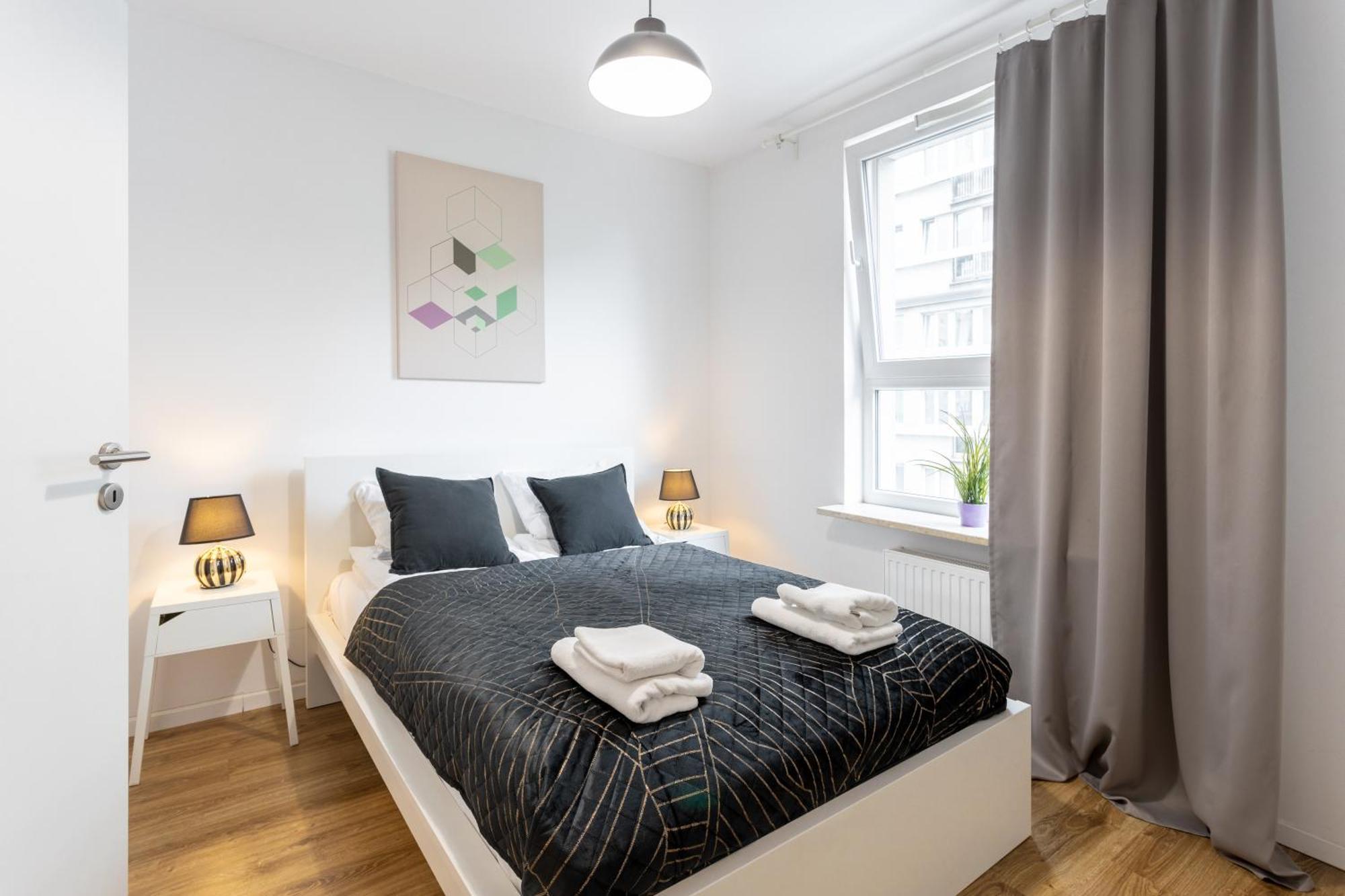 Apartament Golden - Big And Bright Stylish - Center - Pereca Warszawa