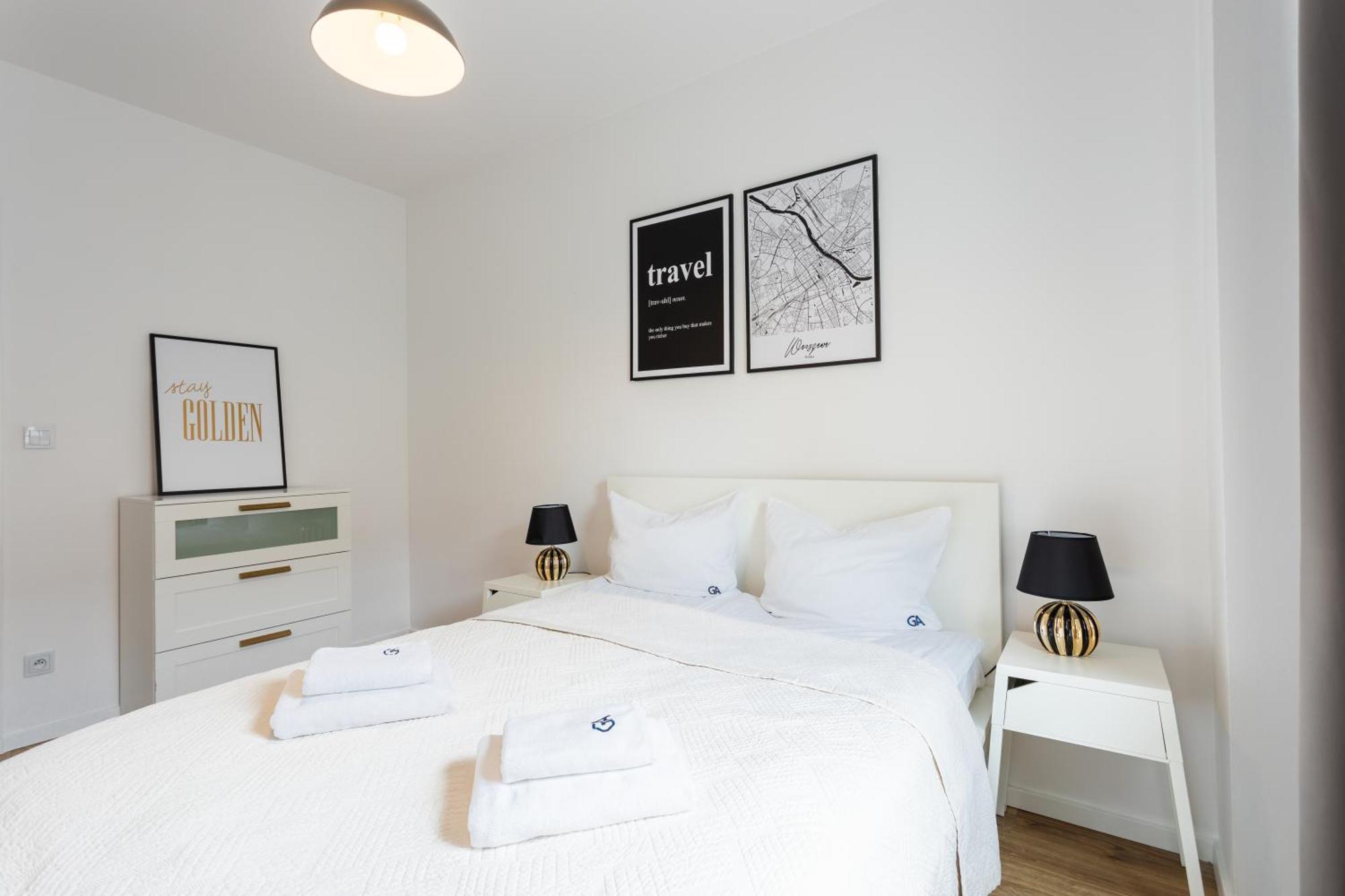 Golden - Big And Bright Stylish - Center - Pereca Apartament Warszawa